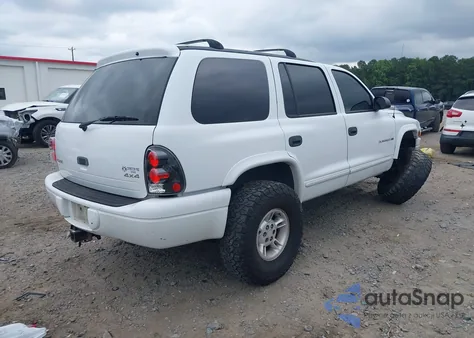 1999 Dodge Durango из США, поврежденный, VIN 1B4HS28Y0XF684149